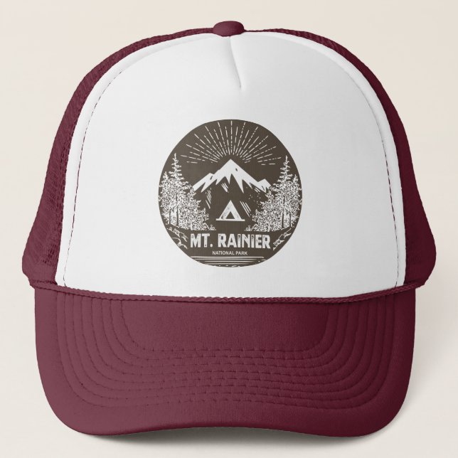 Casquette Parc national du Mont-Rainier (Devant)