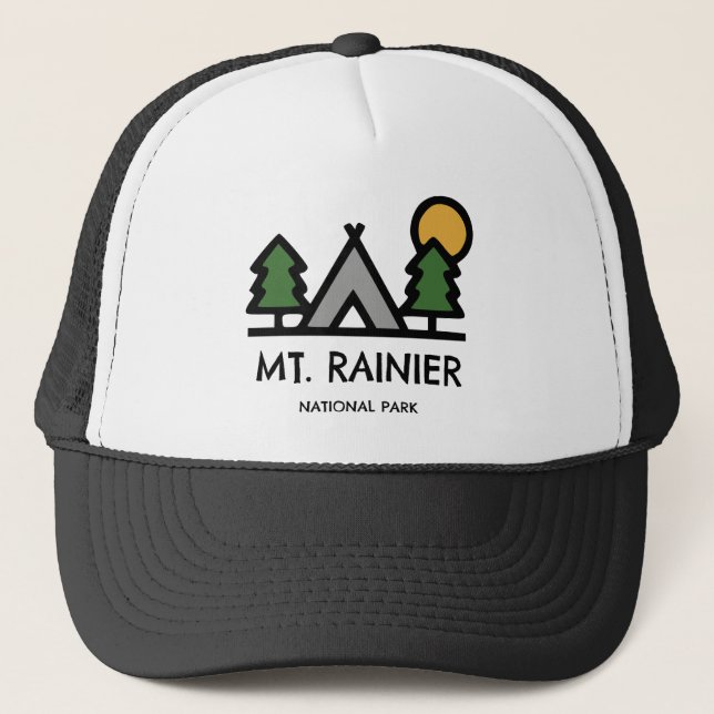 Casquette Parc national du Mont-Rainier (Devant)