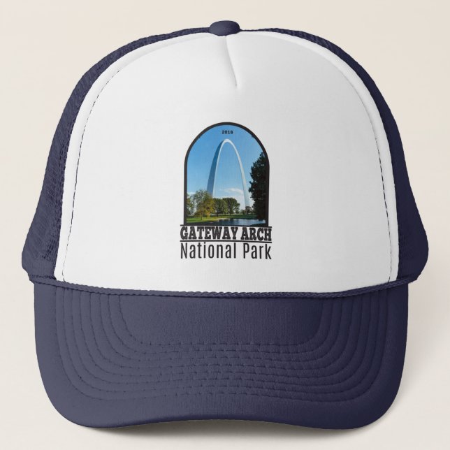 Casquette Parc national Gateway Arch Missouri (Devant)