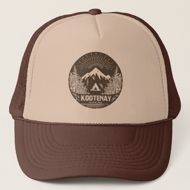 Casquette Parc national Kootenay (Devant)