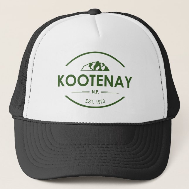 Casquette Parc national Kootenay (Devant)