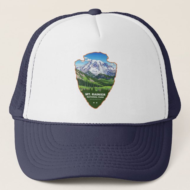 Casquette Parc national Mt. Rainier Arrowhead (Devant)