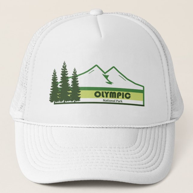 Casquette Parc national olympique Grandes vertes (Devant)