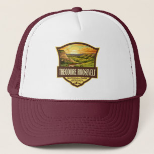 Casquette Parc national Theodore Roosevelt Illustration Art