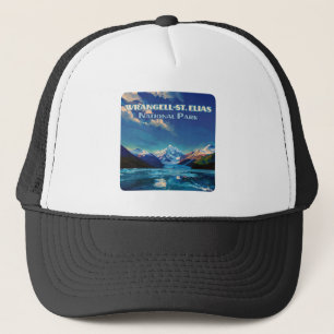 Casquette Parc national Wrangell St. Elias Alaska Vintage