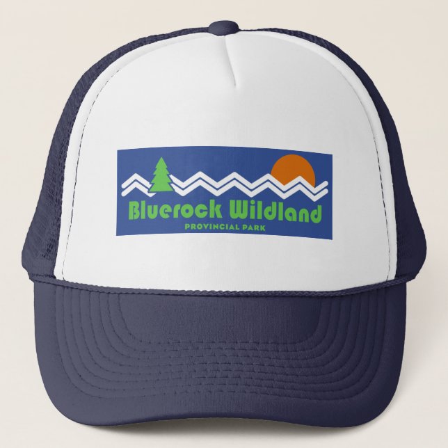 Casquette Parc provincial Bluerock Wildland Rétro (Devant)