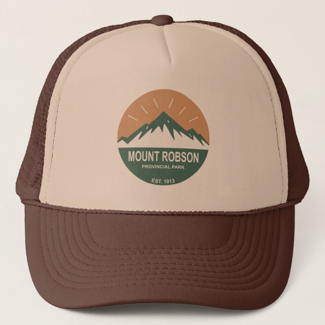 Casquette Parc provincial Mount Robson (Devant)