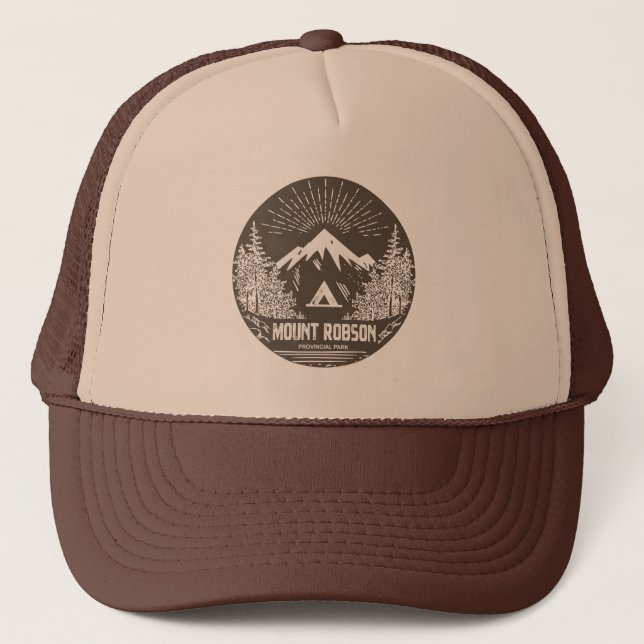 Casquette Parc provincial Mount Robson (Devant)