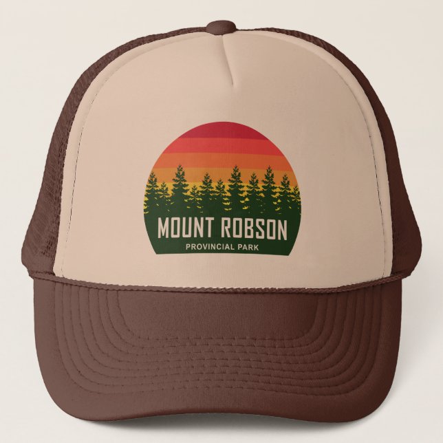 Casquette Parc provincial Mount Robson (Devant)