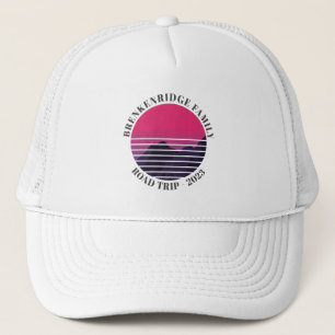 Casquette Parcours de route personnalisé Retro Personnalisé