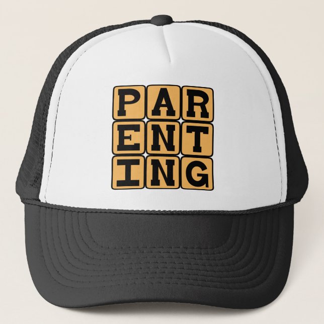 Casquette Parentalité, maman ou papa (Devant)