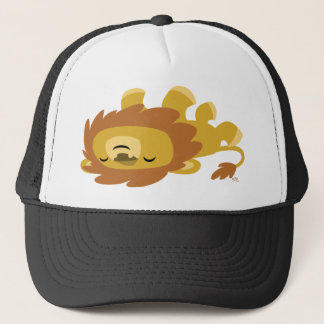 Casquette paresseux de camionneur de lion de bande