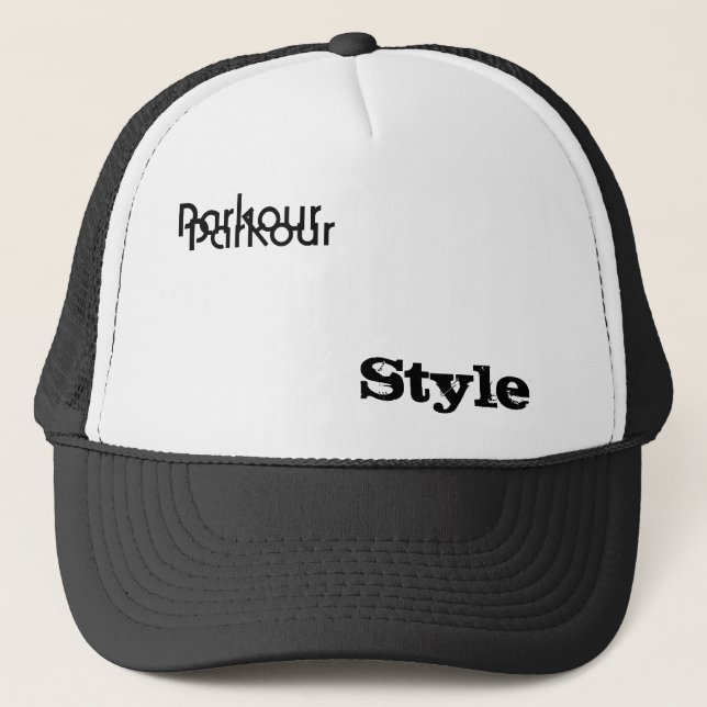 Casquette Parkour, Style, Parkour (Devant)