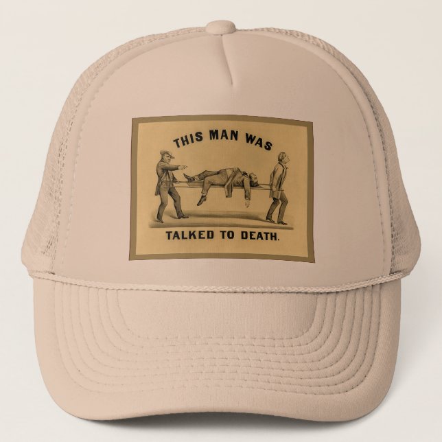 Casquette Parlé à la mort (Devant)