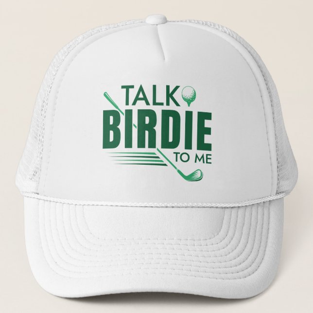 Casquette Parle Birdie à moi (Devant)