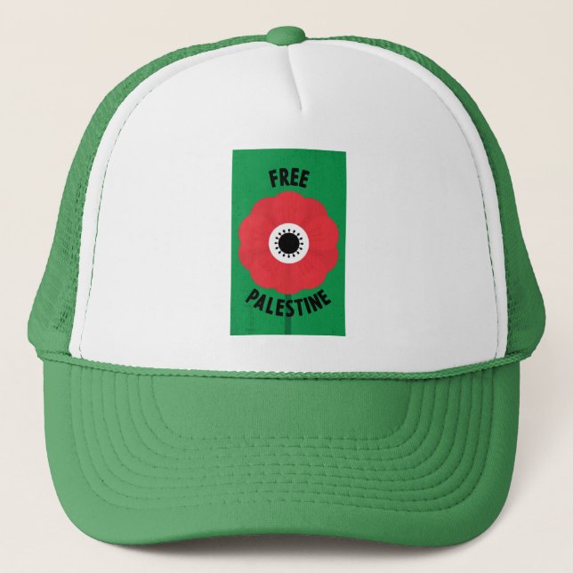 Casquette Parle Palestine sans mots (Devant)