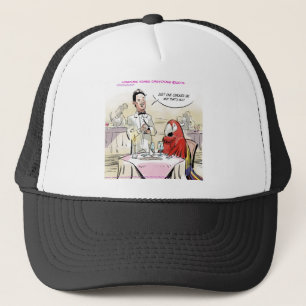 Casquette Parrot Fine Dining Drôle