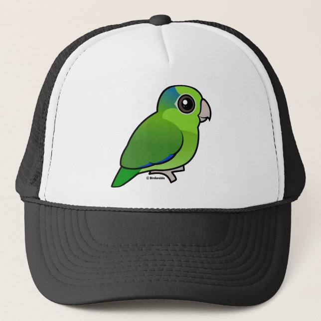 Casquette Parrotlet Pacifique vert (Devant)