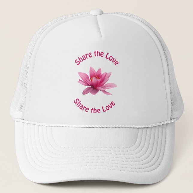 Casquette Partagez l'amour (Devant)