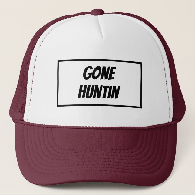 Casquette Parti à la chasse (Devant)