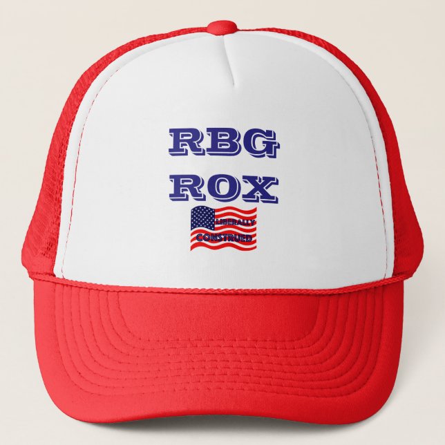Casquette Parti démocrate de libéral démocrate de RBG ROX (Devant)