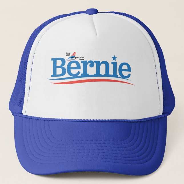 Casquette Parti Progressiste officiel de campagne de Bernie (Devant)
