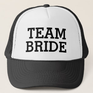 Casquette Partie de Bachelorette de jeune mariée d'équipe ou