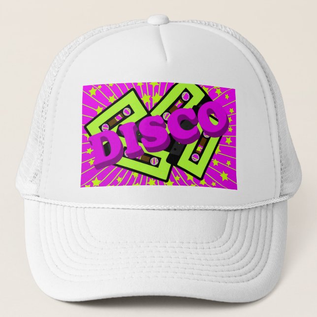 Casquette Partie de disco (Devant)