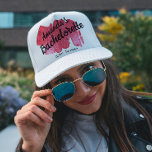 Casquette Parties scintillant rose Bachelorette Bridesmaid S<br><div class="desc">Personnalisez le casquette avec le nom de la mariée,  l'année et le nom de la demoiselle d'honneur. parties scintillant rose chaud qui ramène la tendance y2k.</div>