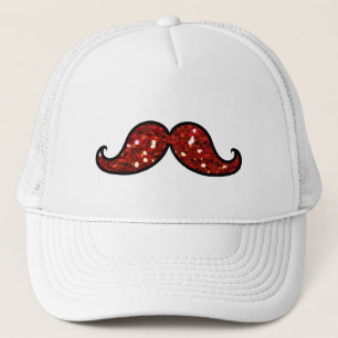 CASQUETTE PARTIES SCINTILLANTES IMPRIMÉES PAR MOUSTACHE
