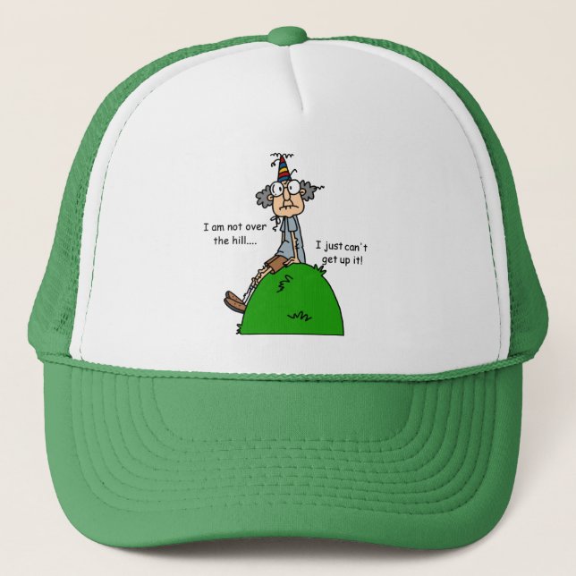 Casquette Pas au-dessus de l'humour de colline (Devant)
