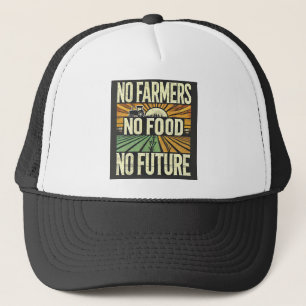 Casquette Pas d'agriculteurs Pas de nourriture Pas d'avenir