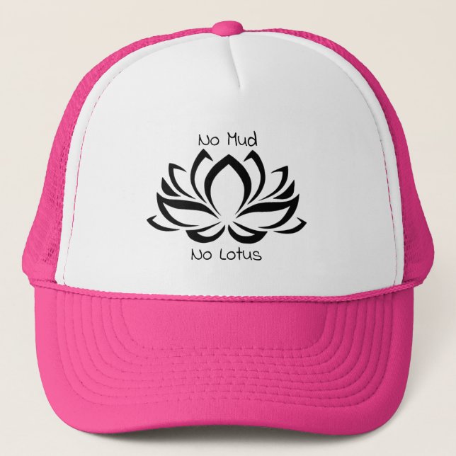 Casquette Pas de boue Pas de chapeau de camionneur Lotus (Devant)