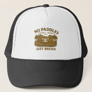 Casquette Pas de pagaies Il suffit de brasser Beavers de c