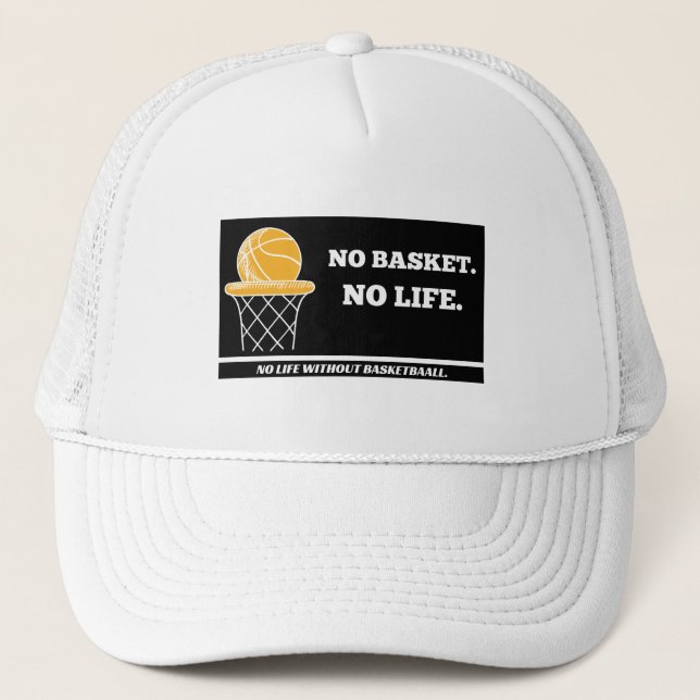 Casquette Pas de panier pas de vie T-shirt (Devant)