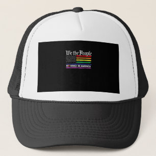 Casquette Pas de rois en Amérique Création de design We The 
