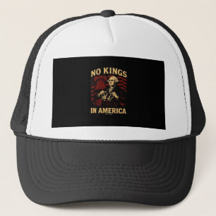 Casquette Pas de rois en Amérique depuis 1776 Anti-Donald Tr