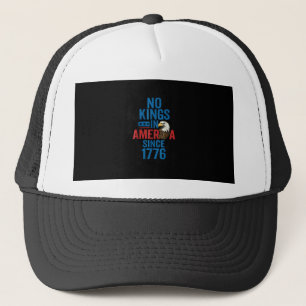 Casquette Pas de rois en Amérique depuis 1776 Chemise No Kin