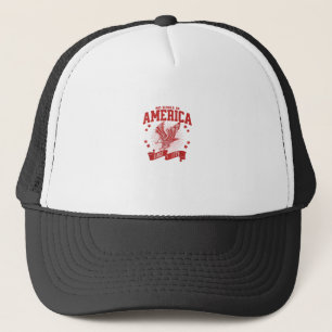 Casquette Pas de rois en Amérique depuis 1776 USA Aigle