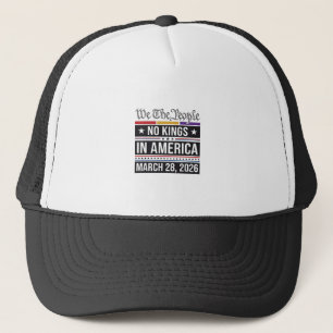 Casquette Pas de rois en Amérique Maillot de protestation pa