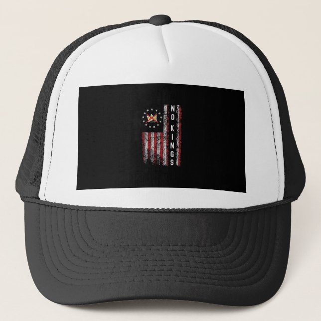 Casquette Pas de rois en Amérique Minimal Propre (Devant)