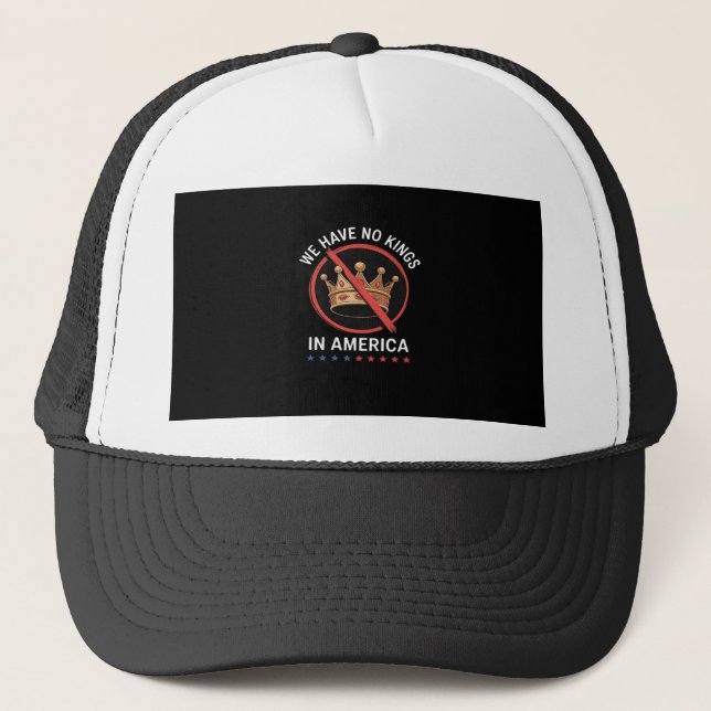 Casquette Pas de rois en Amérique Rétro Classique (Devant)