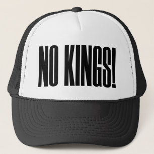 Casquette PAS DE ROIS ! - Manifestation Trump - Snapback - C