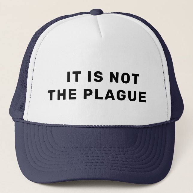 CASQUETTE PAS LE PLAGUE (Devant)