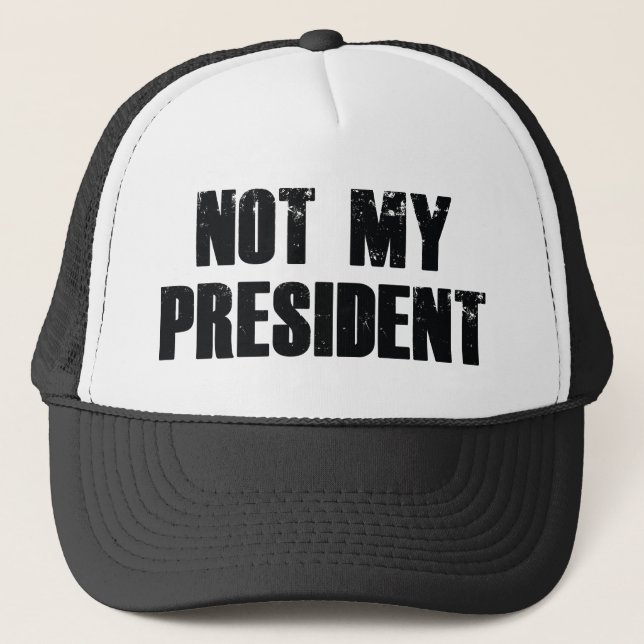 Casquette Pas mon président (Devant)