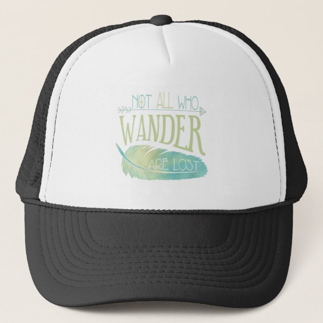 Casquette Pas tous ce que Wander sont perdu (Devant)