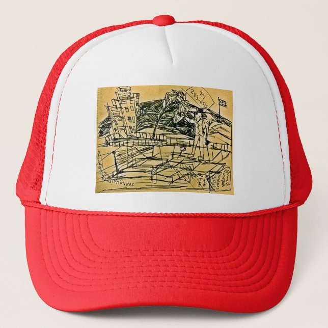 CASQUETTE PASSEPORT SCANNÉ (Devant)