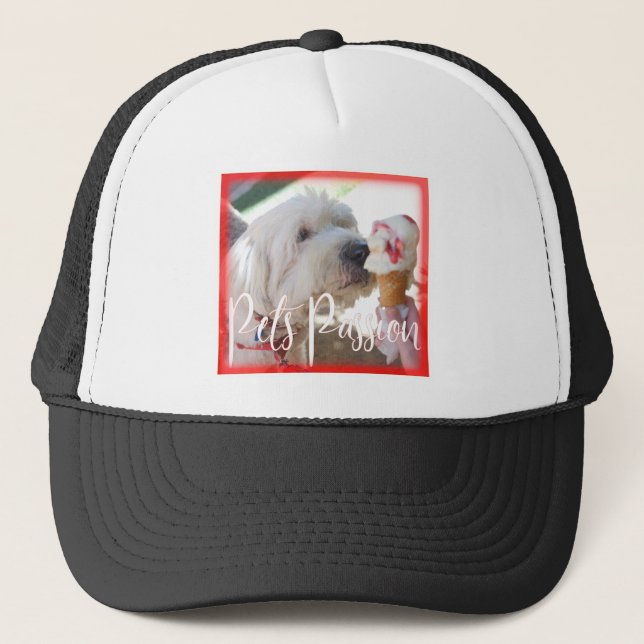Casquette Passion d'animaux familiers (Devant)