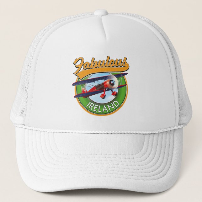 Casquette patch de voyage en Irlande fabuleux. (Devant)