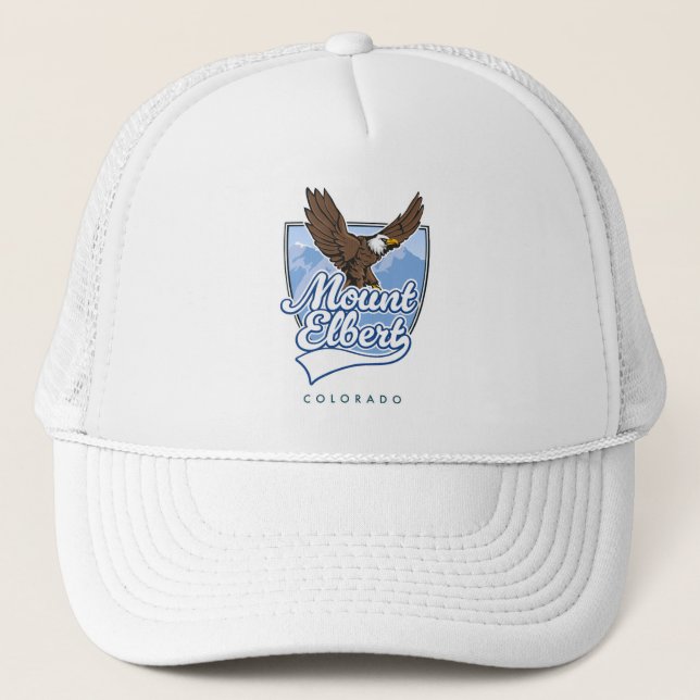 Casquette Patch de voyage Mont Elbert (Devant)